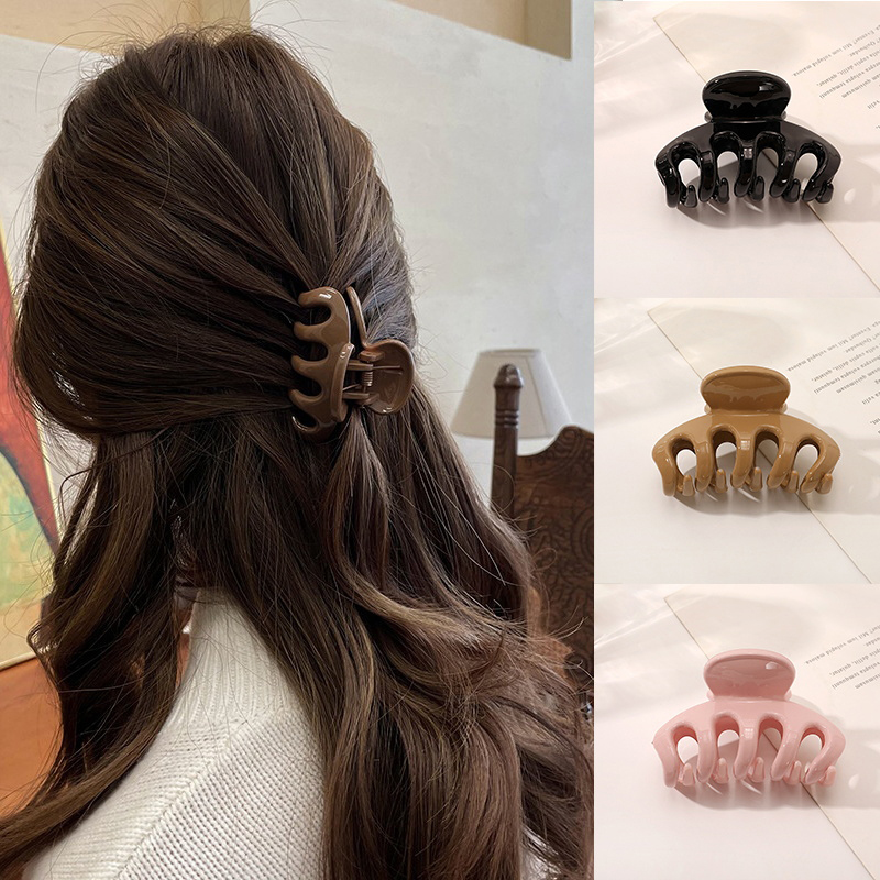 Hair Claw Clip Set - Pinces à cheveux en acrylique pour