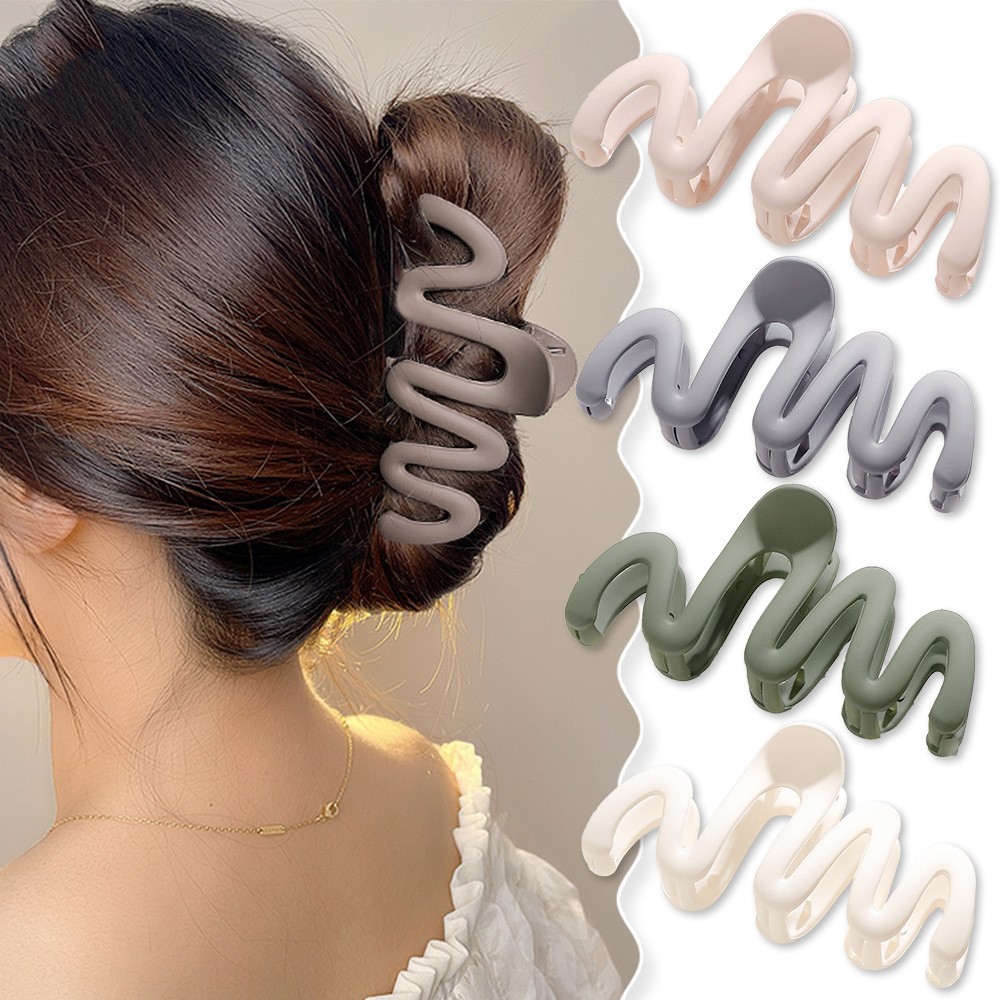 Hair Claw Clip Set - Barrettes géométriques en épingle à cheveux