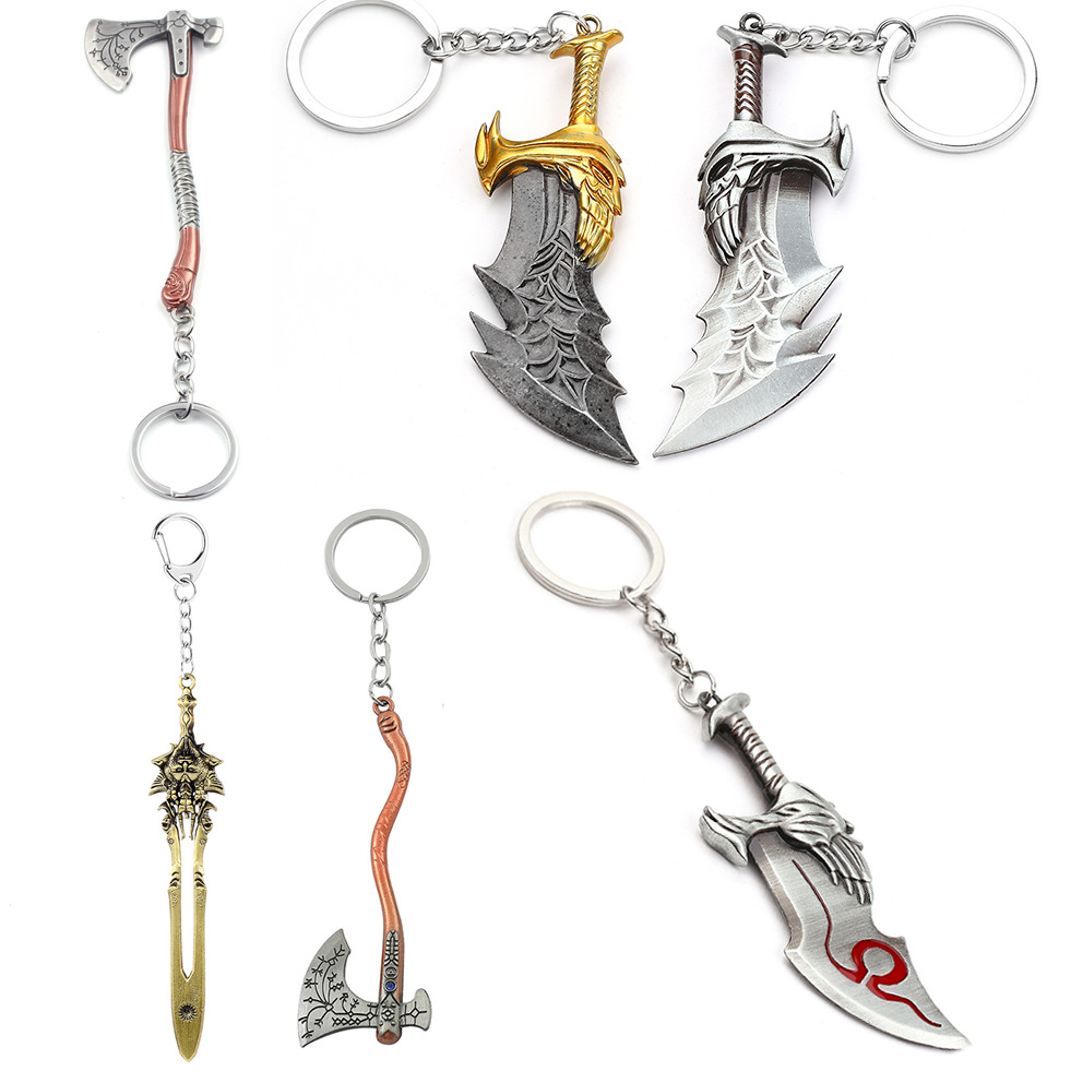 Women Accessories Chain - Porte-clés God of War 4 Kratos,
