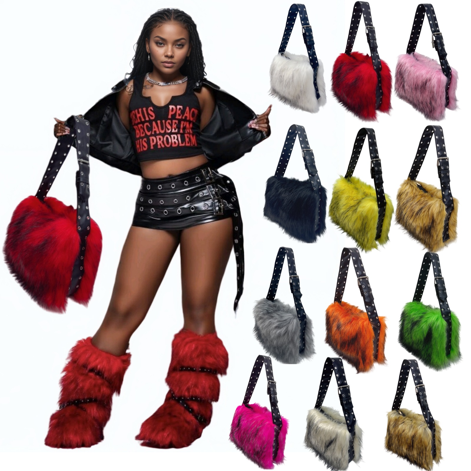 Women'S Y2K Accessories - Y2K – sac à bandoulière en