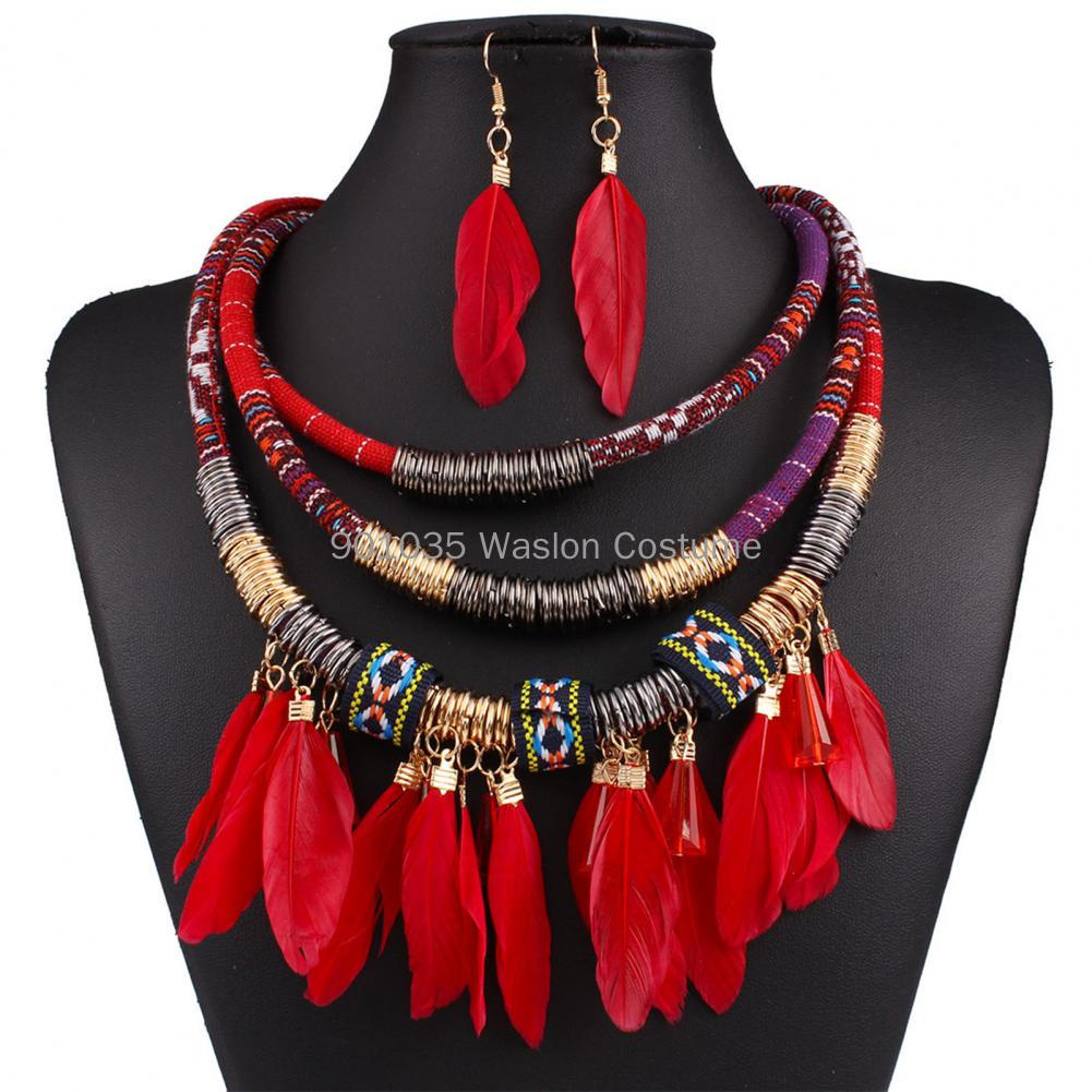 Women Accessories Egypt - Ensemble collier et boucles d'oreilles à