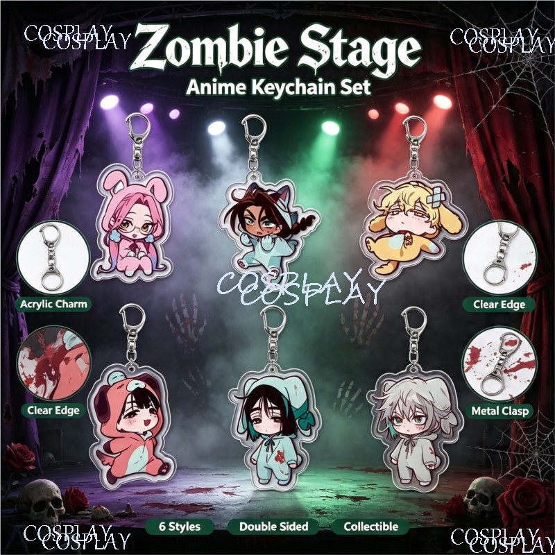 Women Accessories Bag - Porte-clés de mode Zombie Stage SUA