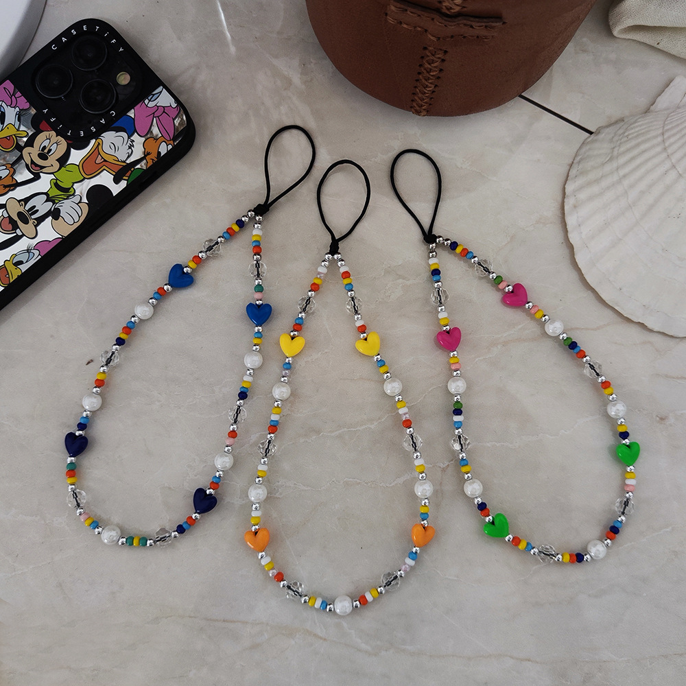 Women'S Y2K Accessories - KKBEAD-Breloque en Forme de Cœur pour