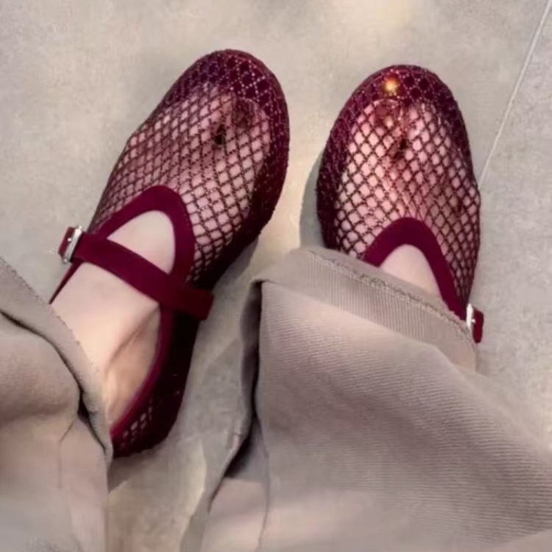 Women'S Shoes And Accessories - Sandales Baotou ajourées en strass pour