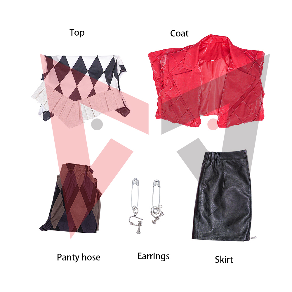 Costume de Cosplay Harley de L - Women'S Harley Quinn Accessories avis et prix