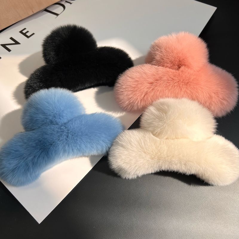Pince à cheveux en fausse four - Hair Claw Clip Set avis et prix