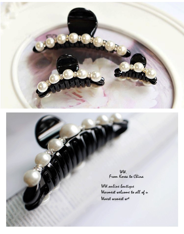 Nouvelle mode crabe cheveux gr - Hair Claw Clip Set avis et prix