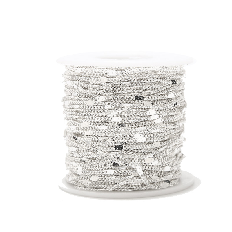 Chaîne Satellite plaquée argen - Beaded Anklet Chain avis et prix