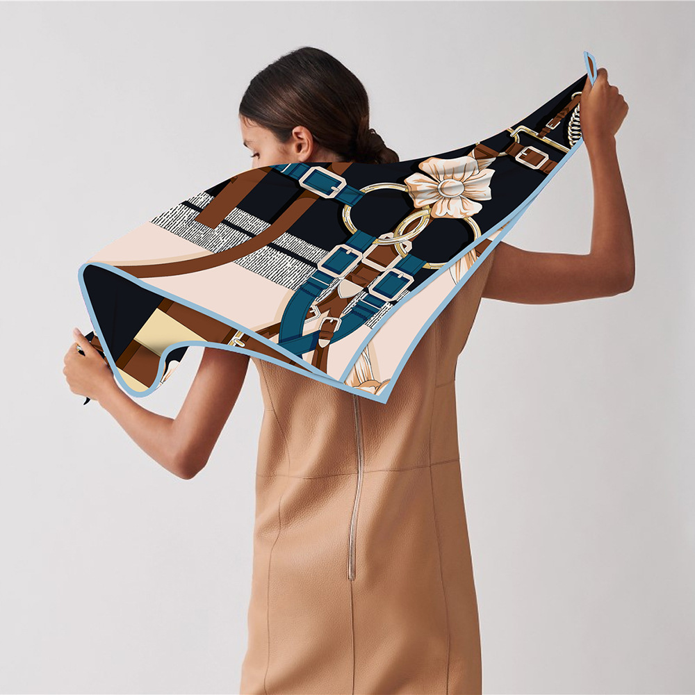 90cm nouveau Design ceinture s - Silk Scarf Square avis et prix