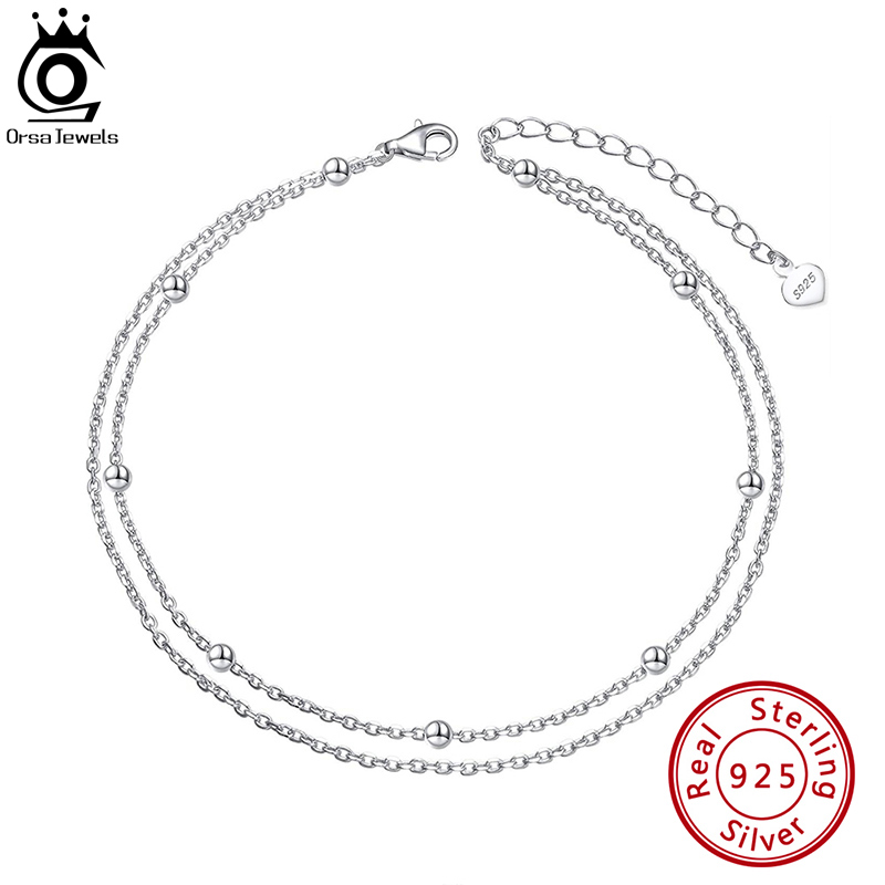 ORSA JEWELS – chaîne de chevil - Beaded Anklet Chain avis et prix