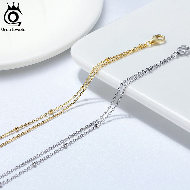 ORSA JEWELS – chaîne de chevil - Beaded Anklet Chain avis et prix