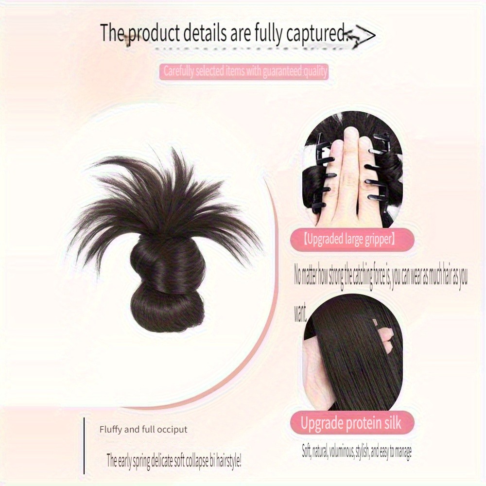 Chignon synthétique bas queue  - Hair Claw Clip Set avis et prix