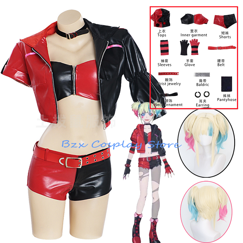 Costume de Cosplay Harley Anot - Women'S Harley Quinn Accessories avis et prix
