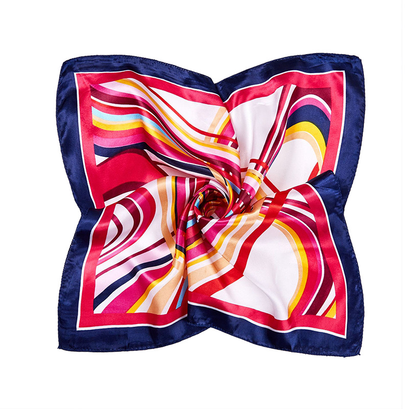 Écharpe carrée imprimée pour f - Silk Scarf Square avis et prix
