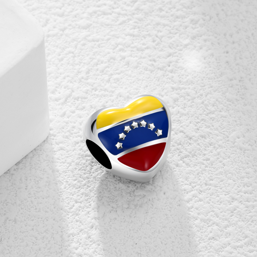 31 pays drapeau coeur breloque - Women Accessories Usa avis et prix