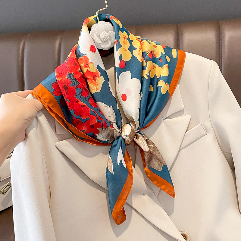 70x70 cm foulard en soie carré - Silk Scarf Square avis et prix