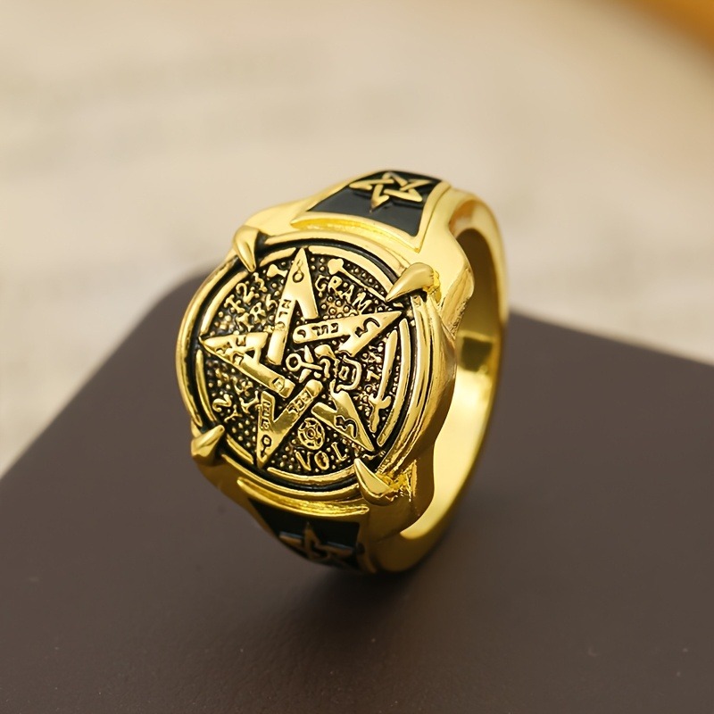 Bague pentagramme égyptien anc - Women Accessories Egypt avis et prix