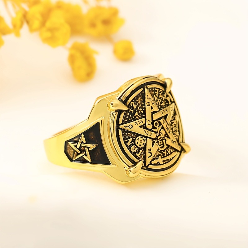 Bague pentagramme égyptien anc - Women Accessories Egypt avis et prix