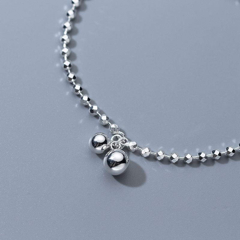 Bracelets de cheville en argen - Beaded Anklet Chain avis et prix