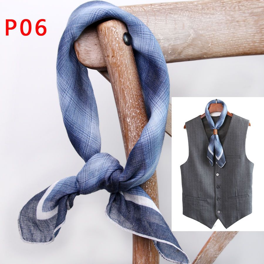 Écharpe carrée pour hommes ave - Silk Scarf Square avis et prix