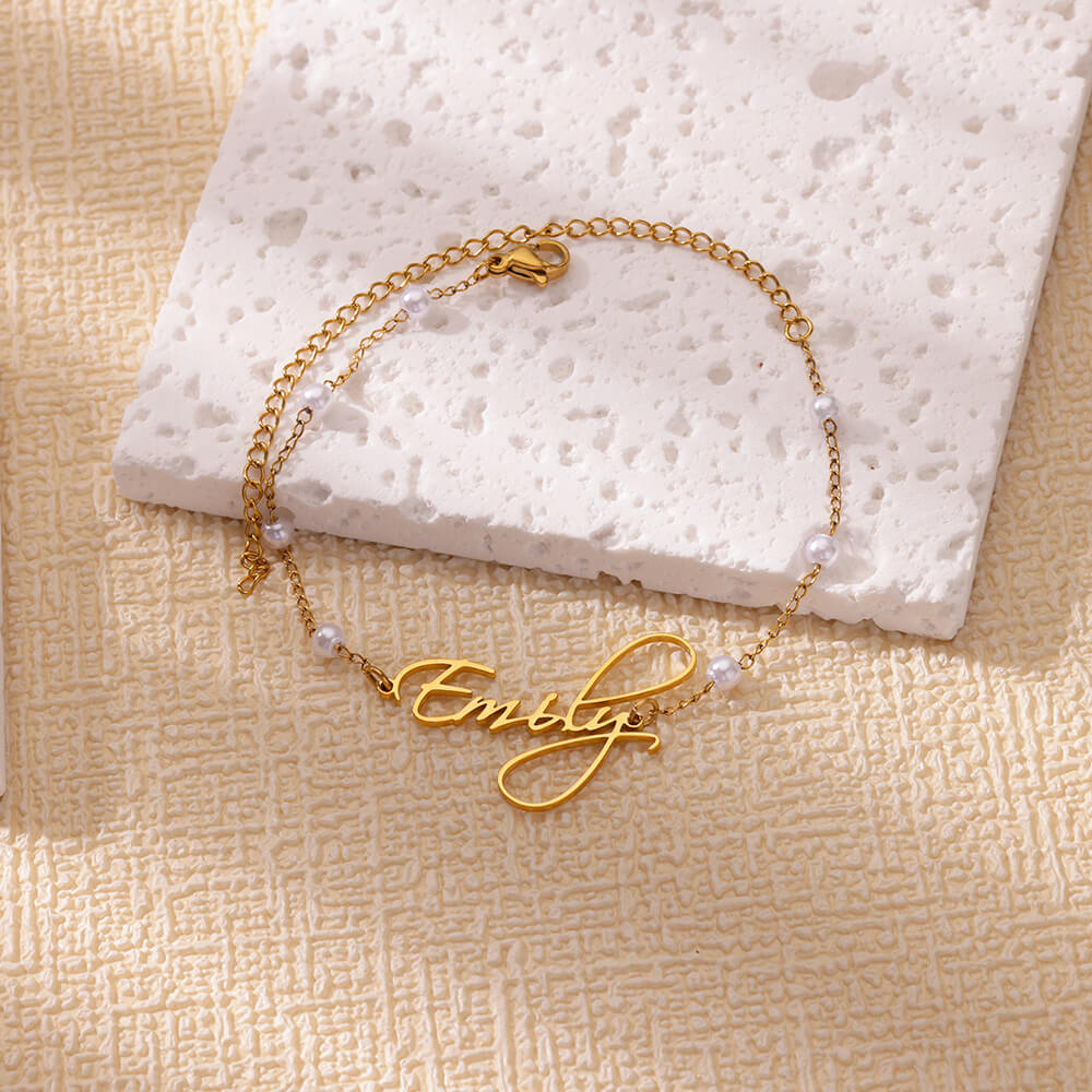 Bracelets de cheville personna - Beaded Anklet Chain avis et prix