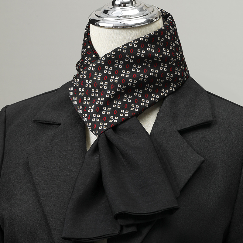 Écharpe pour hommes Imitation  - Silk Scarf Square avis et prix