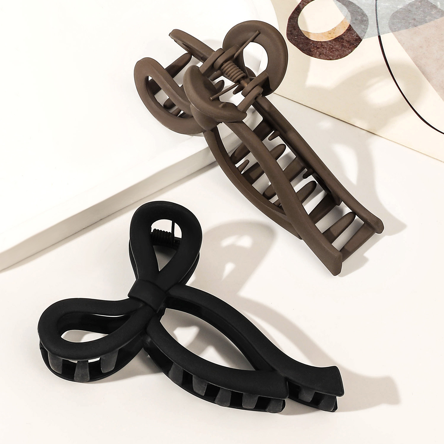 5 pièces mat arc grande griffe - Hair Claw Clip Set avis et prix