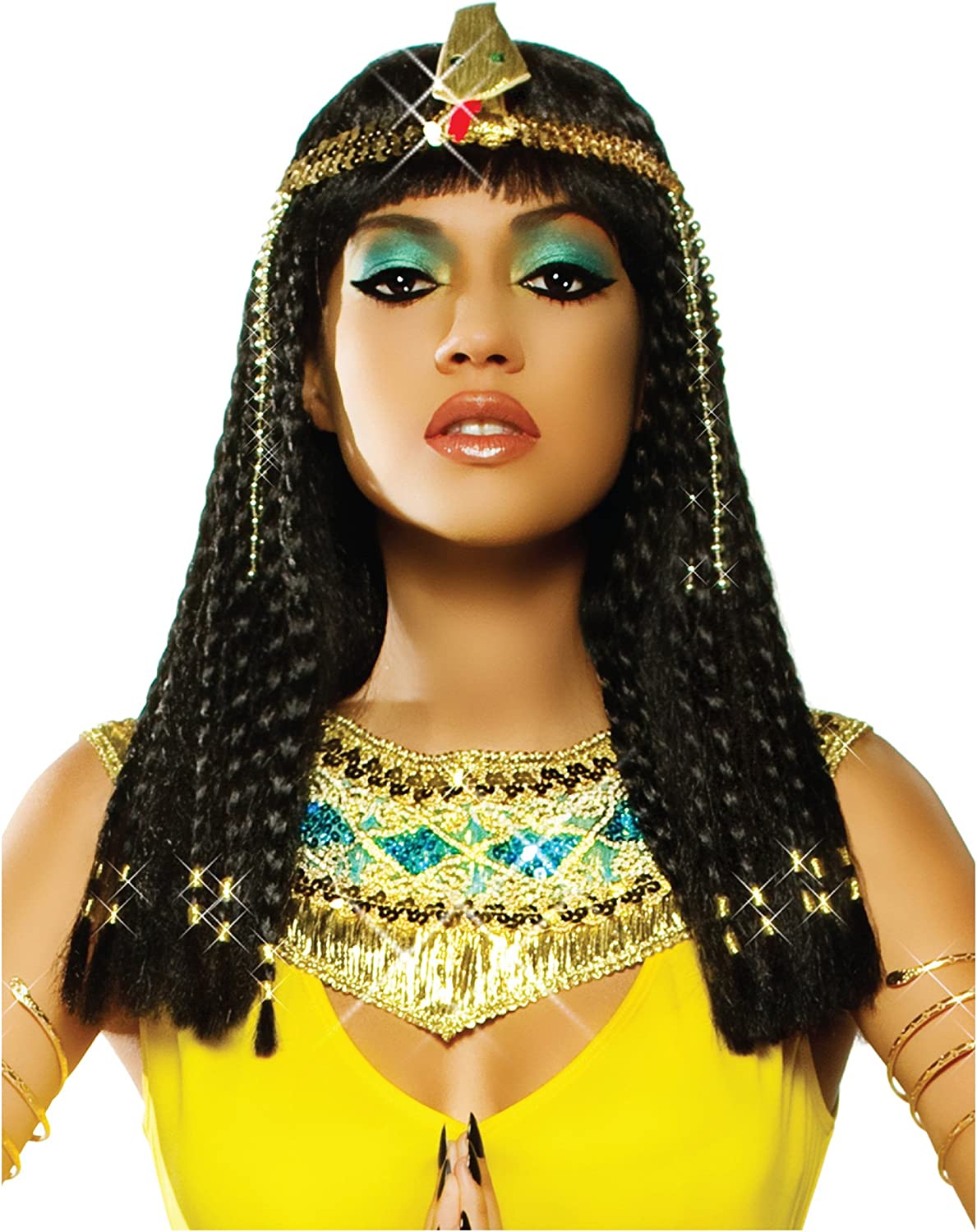 Perruque Cléopâtre pour femme, - Women Accessories Egypt avis et prix