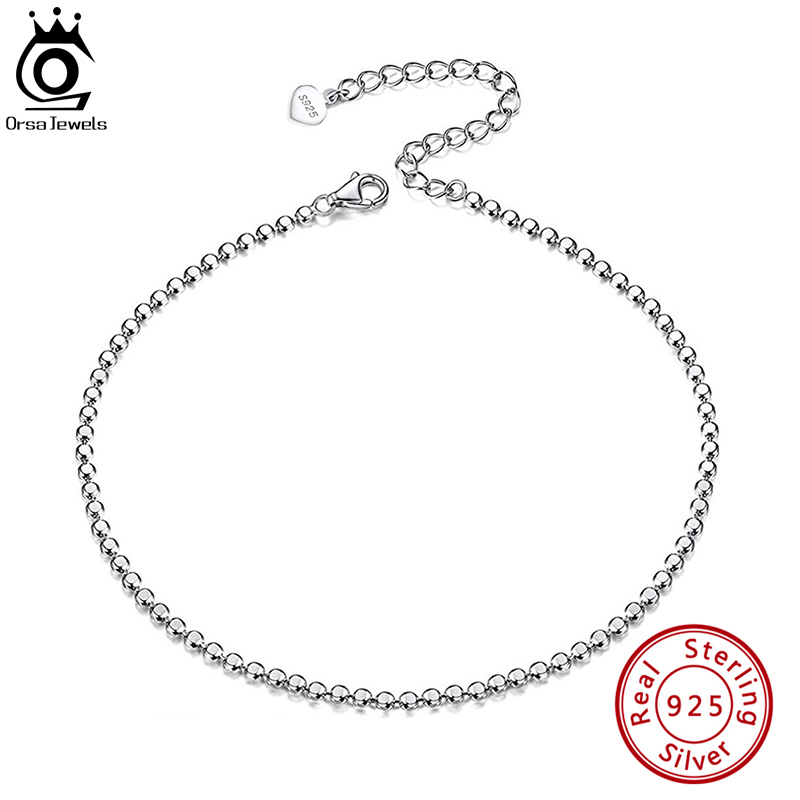 ORSA JEWELS – cheville en arge - Beaded Anklet Chain avis et prix