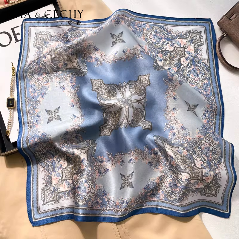 Foulard carré en soie de mûrie - Silk Scarf Square avis et prix