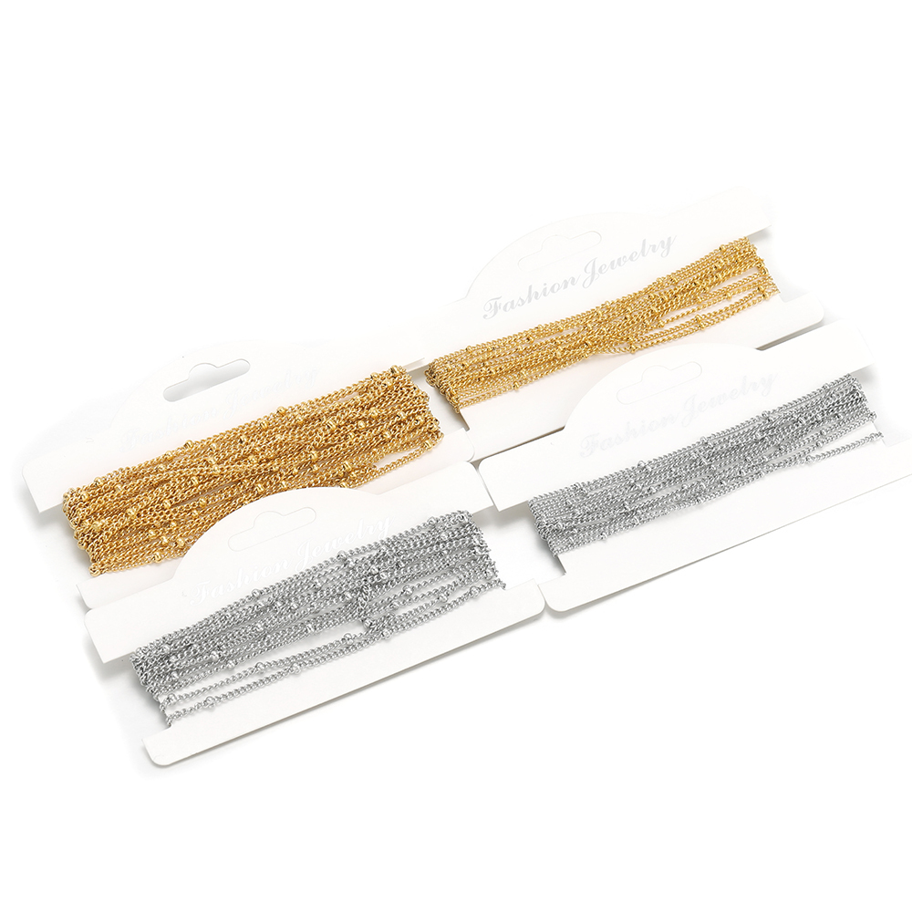 Lien perlé en acier inoxydable - Beaded Anklet Chain avis et prix