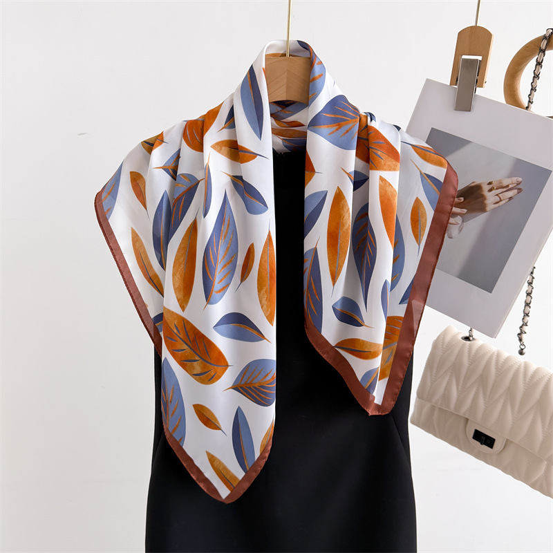Marque de luxe imprimer 70 cm  - Silk Scarf Square avis et prix