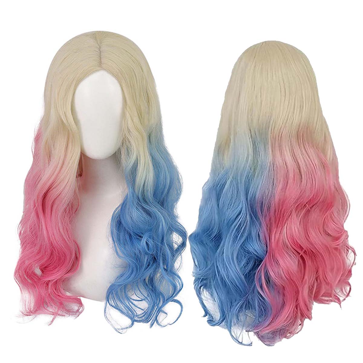 Perruque synthétique longue on - Women'S Harley Quinn Accessories avis et prix