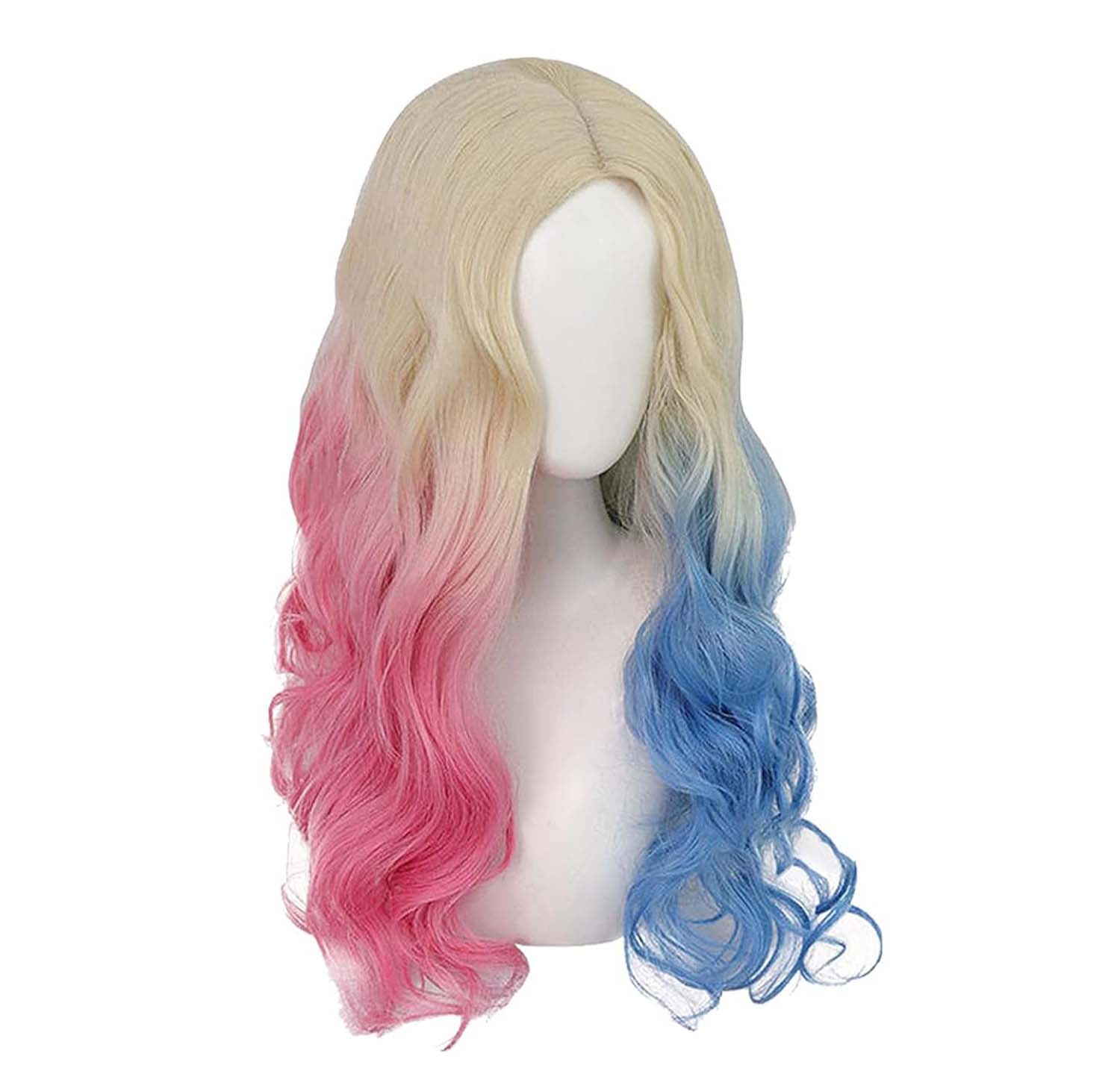 Perruque synthétique longue on - Women'S Harley Quinn Accessories avis et prix