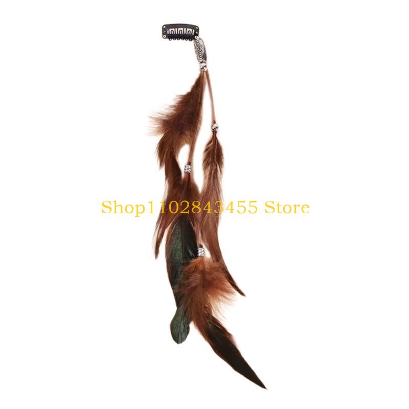 49MC – postiche à plumes gland - Women Accessories Description avis et prix
