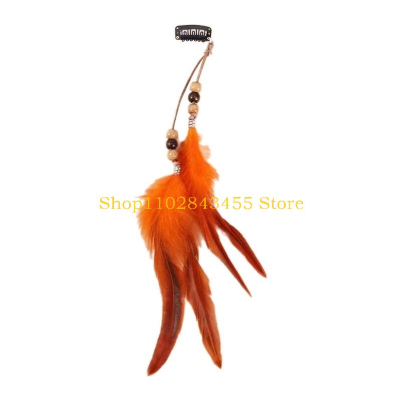 49MC – postiche à plumes gland - Women Accessories Description avis et prix