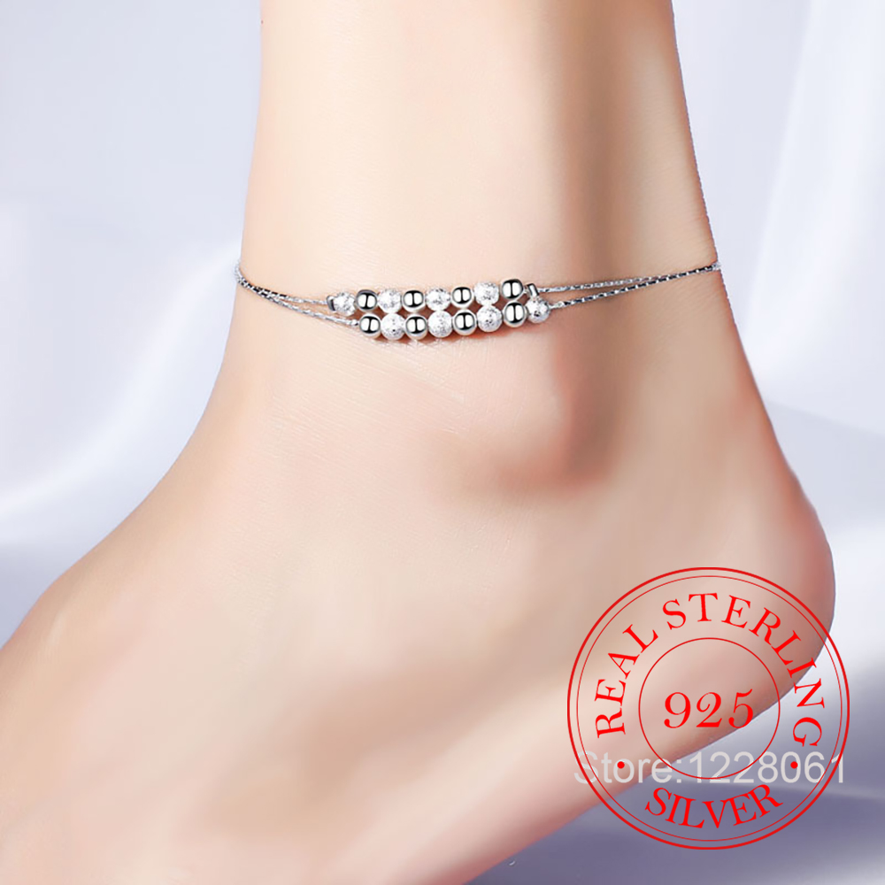 Bracelet de cheville perlé Dou - Beaded Anklet Chain avis et prix