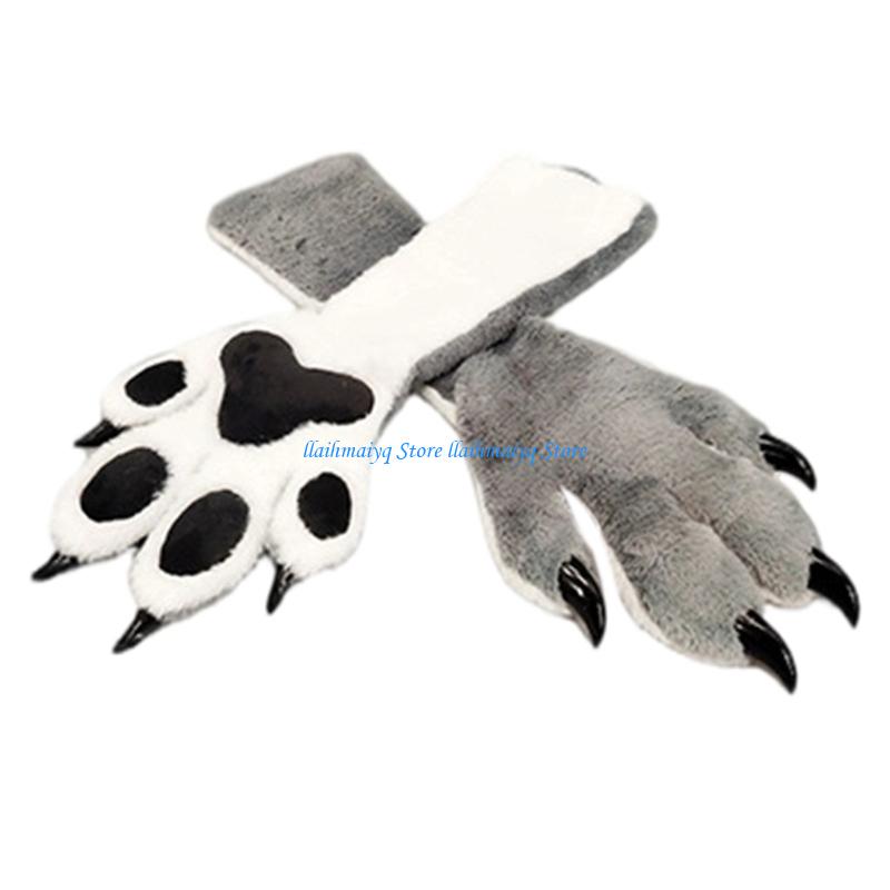 Gants à griffes loup renard en - Women Accessories Description avis et prix